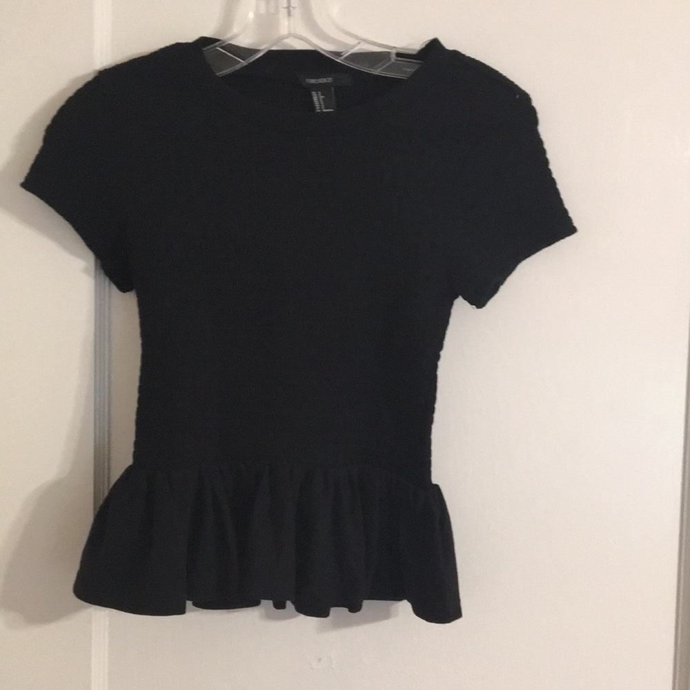 Forever 21 ruffle shirt